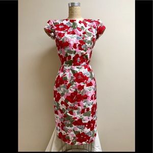 ON SALE! Oscar de la Renta Embroidered Dress.